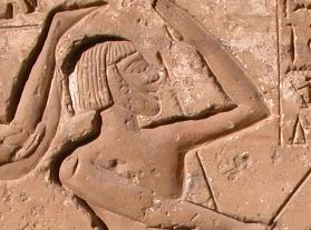 Escena del Templo de Ramses III en Medinet Habu. Copyright: Juan de la Torre y Teresa Soria.